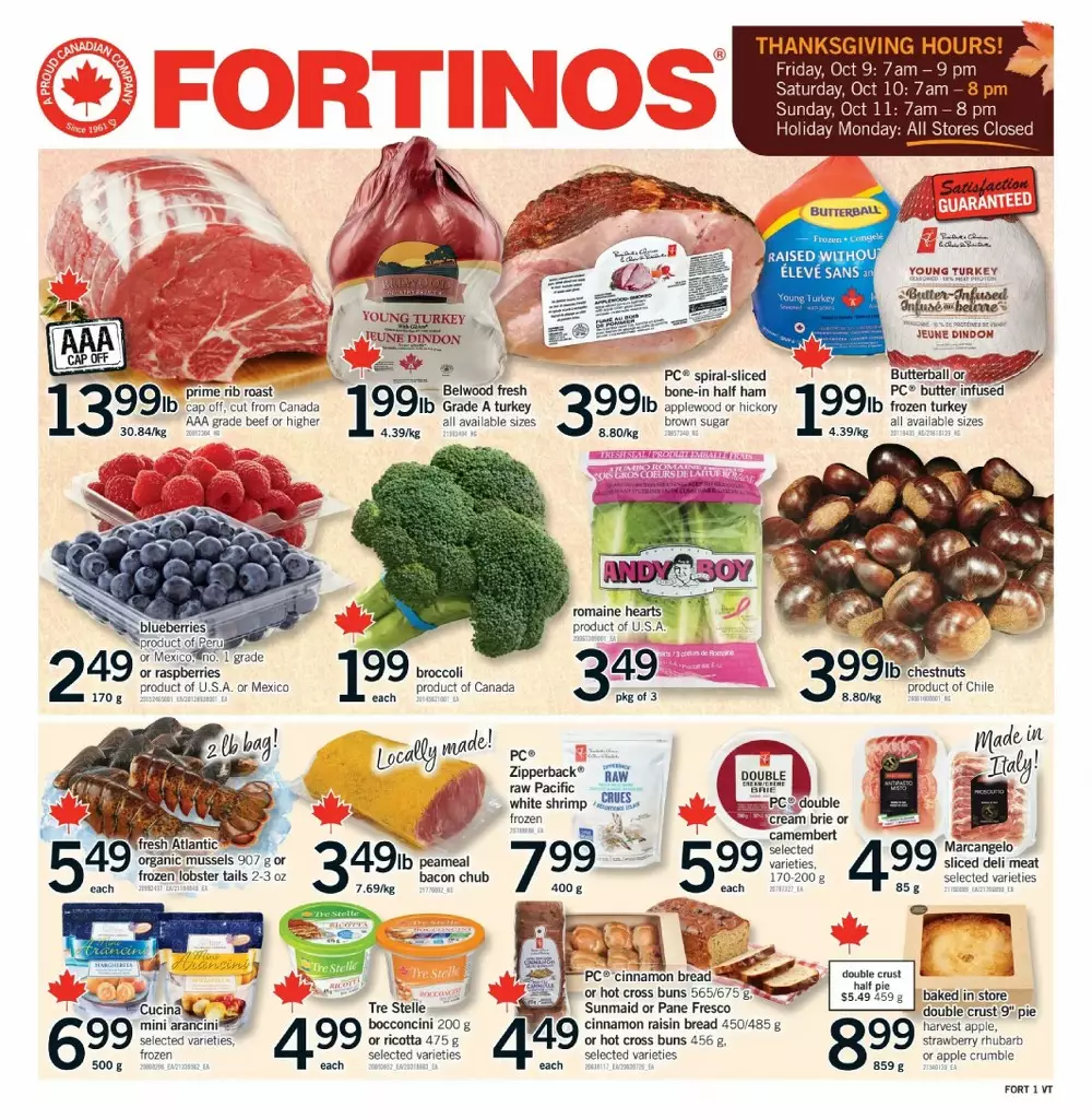 Fortinos Upcoming Flyer (Oct 15 - 21, 2026) Preview - Image 1 October 8 - 14