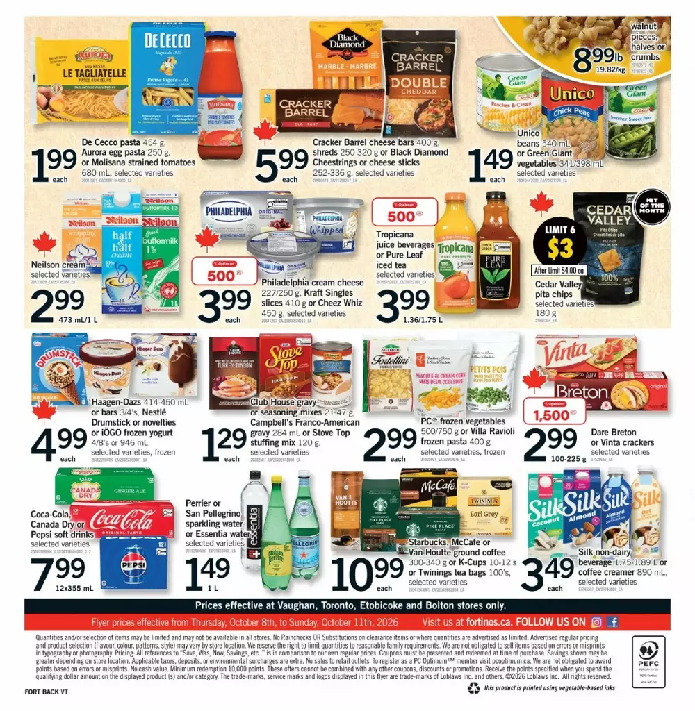 Fortinos Upcoming Flyer (Oct 15 - 21, 2026) Preview - Image 2 October 8 - 14