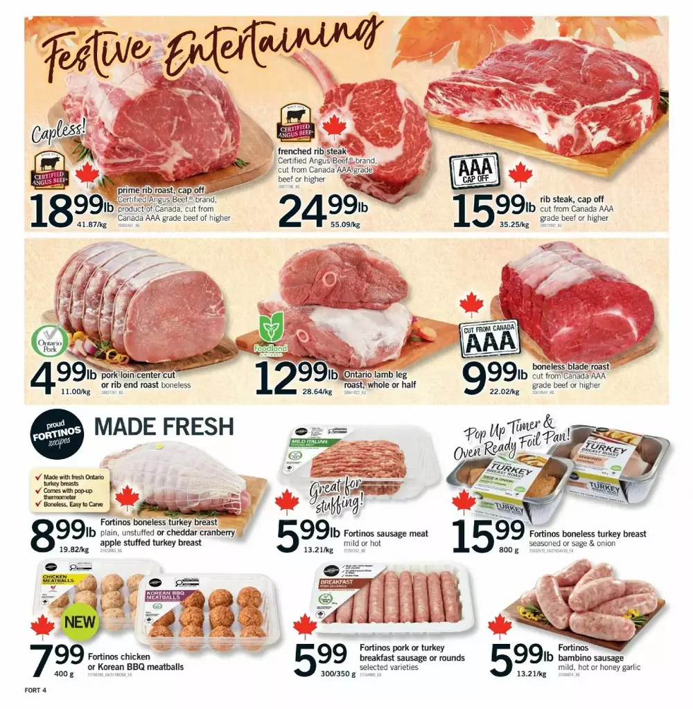 Fortinos Upcoming Flyer (Oct 15 - 21, 2026) Preview - Image 3 October 8 - 14