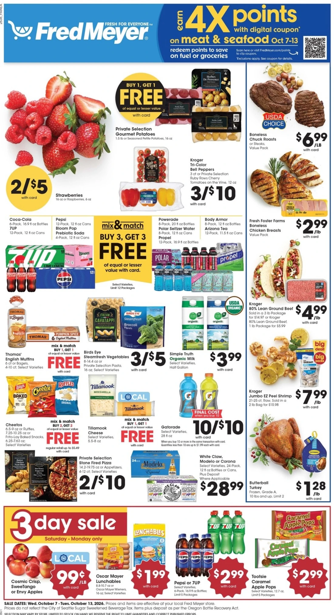 Fred Meyer Weekly Ad (October 14 - 20, 2026) - Image 1 Oct 7 - 13