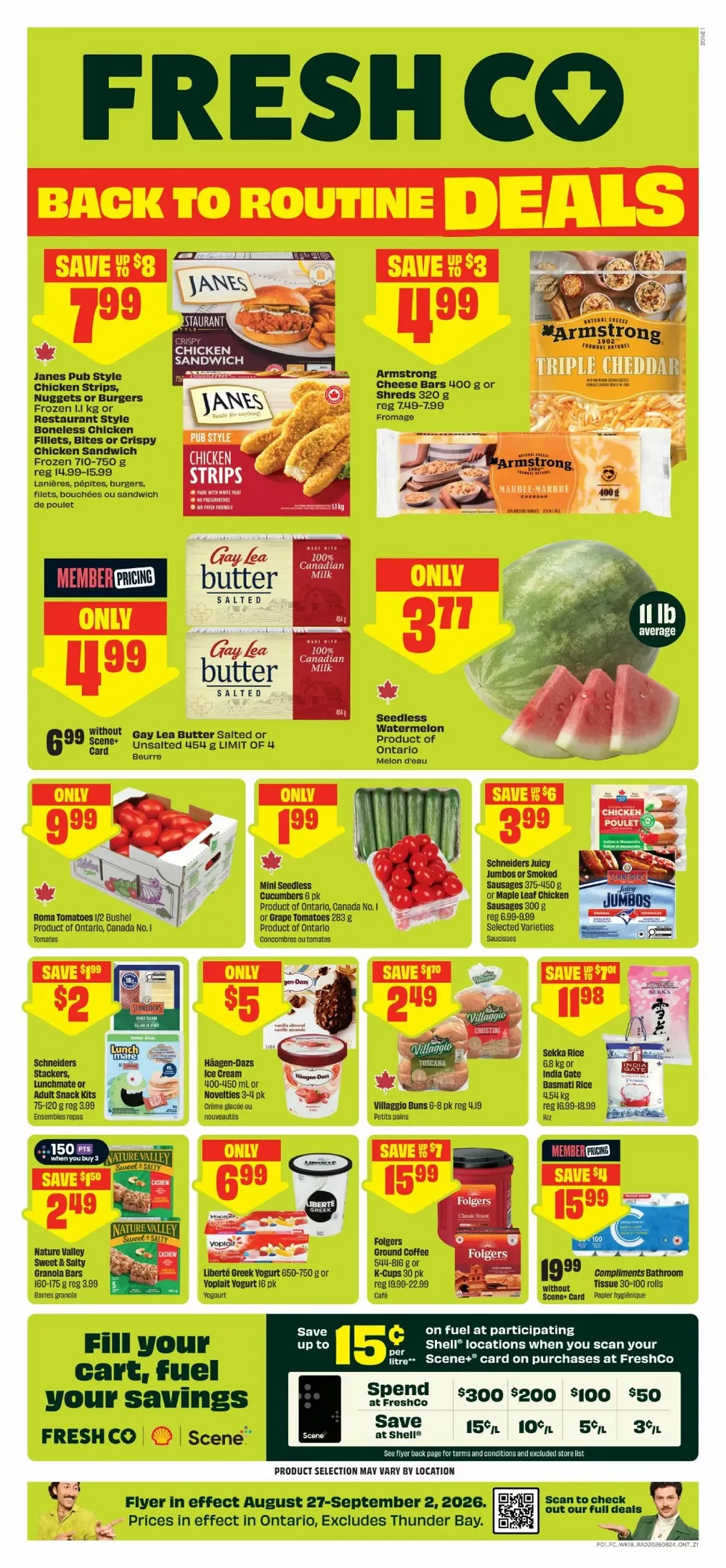 Freshco Flyer August 27 - September 2, 2026 - Image 1 August 27 - September 2