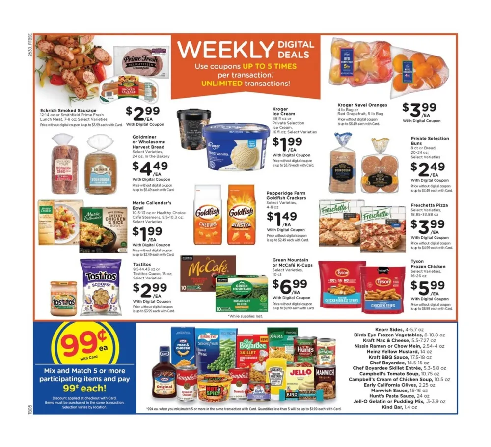 Fry'S Food Weekly Ad August 26 - September 1, 2026 - Image 2 August 26 - September 1