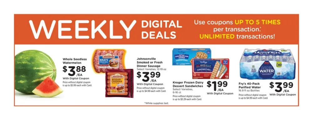 Fry'S Food Weekly Ad July 15 - 21, 2026 - Image 2 July 1 - 7