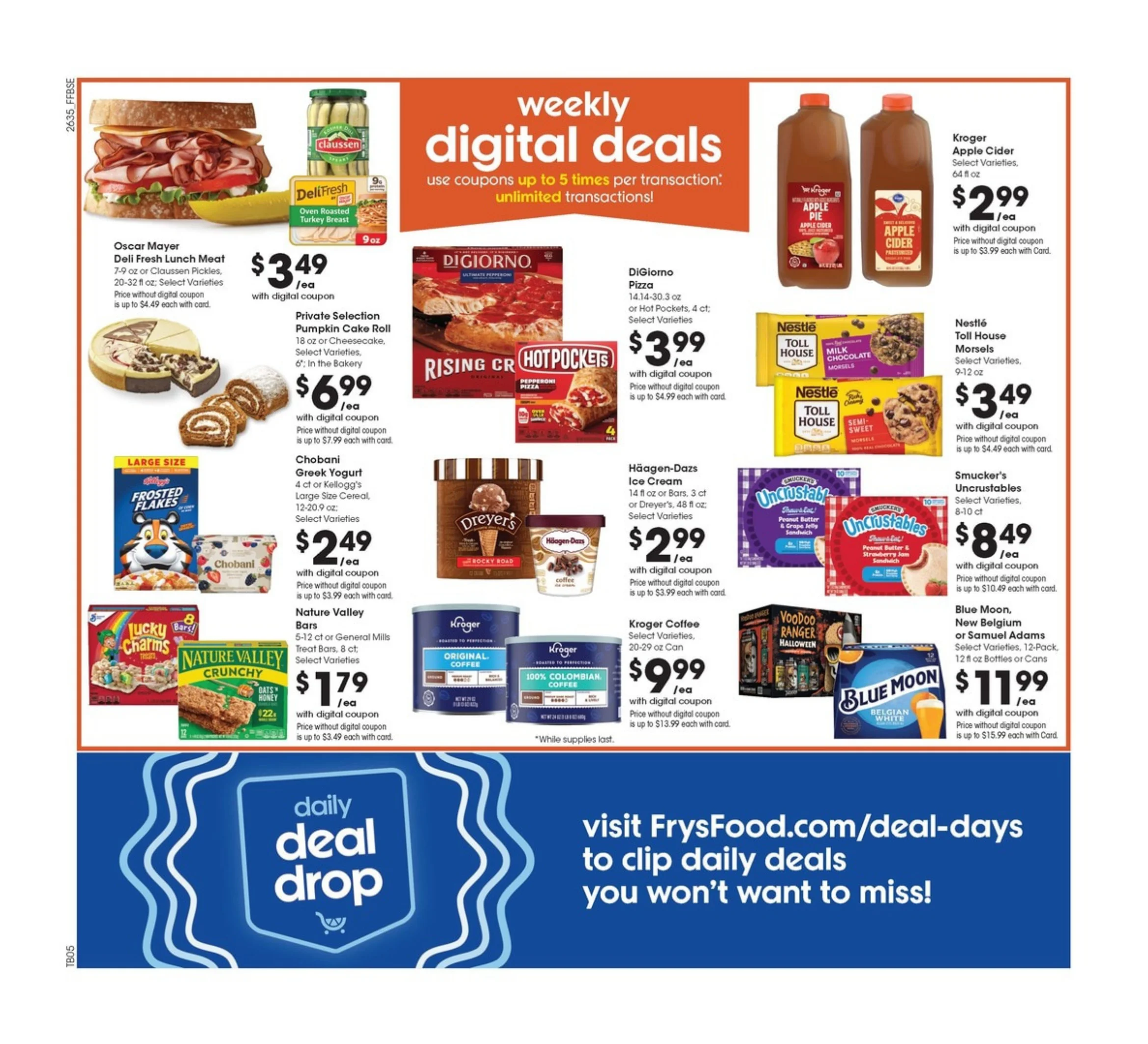 Fry'S Food Weekly Ad (October 14 - 20, 2026) Early Preview - Image 2 Sept. 30 - Oct. 6