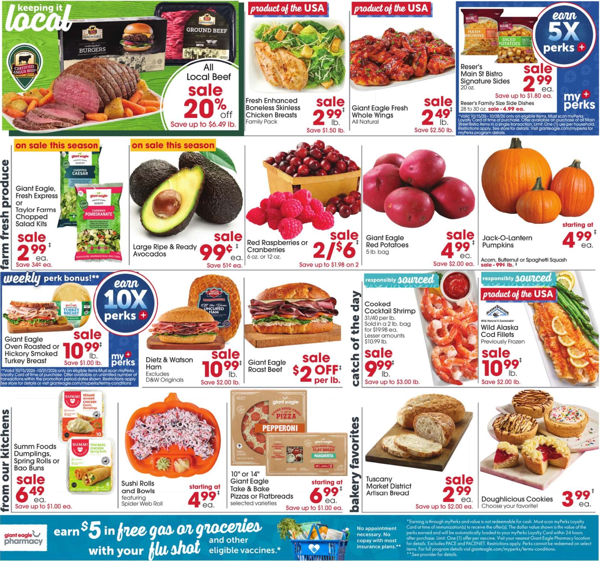 Giant Eagle Weekly Ad (Oct 15 - 21, 2026) Sneak Peek - Image 2 Oct 15 - 21