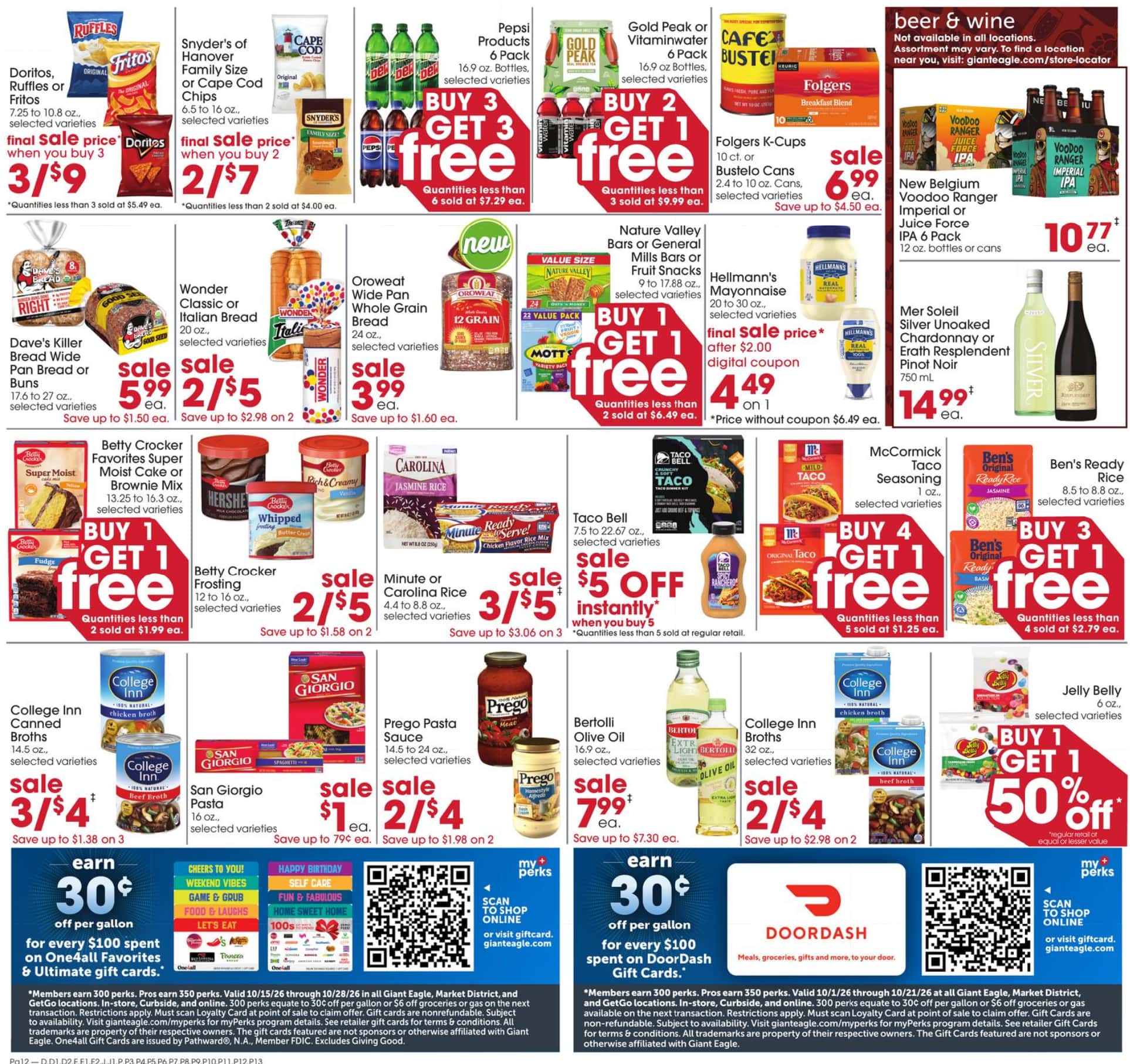 Giant Eagle Weekly Ad (Oct 15 - 21, 2026) Sneak Peek - Image 2 Oct 15 - 21