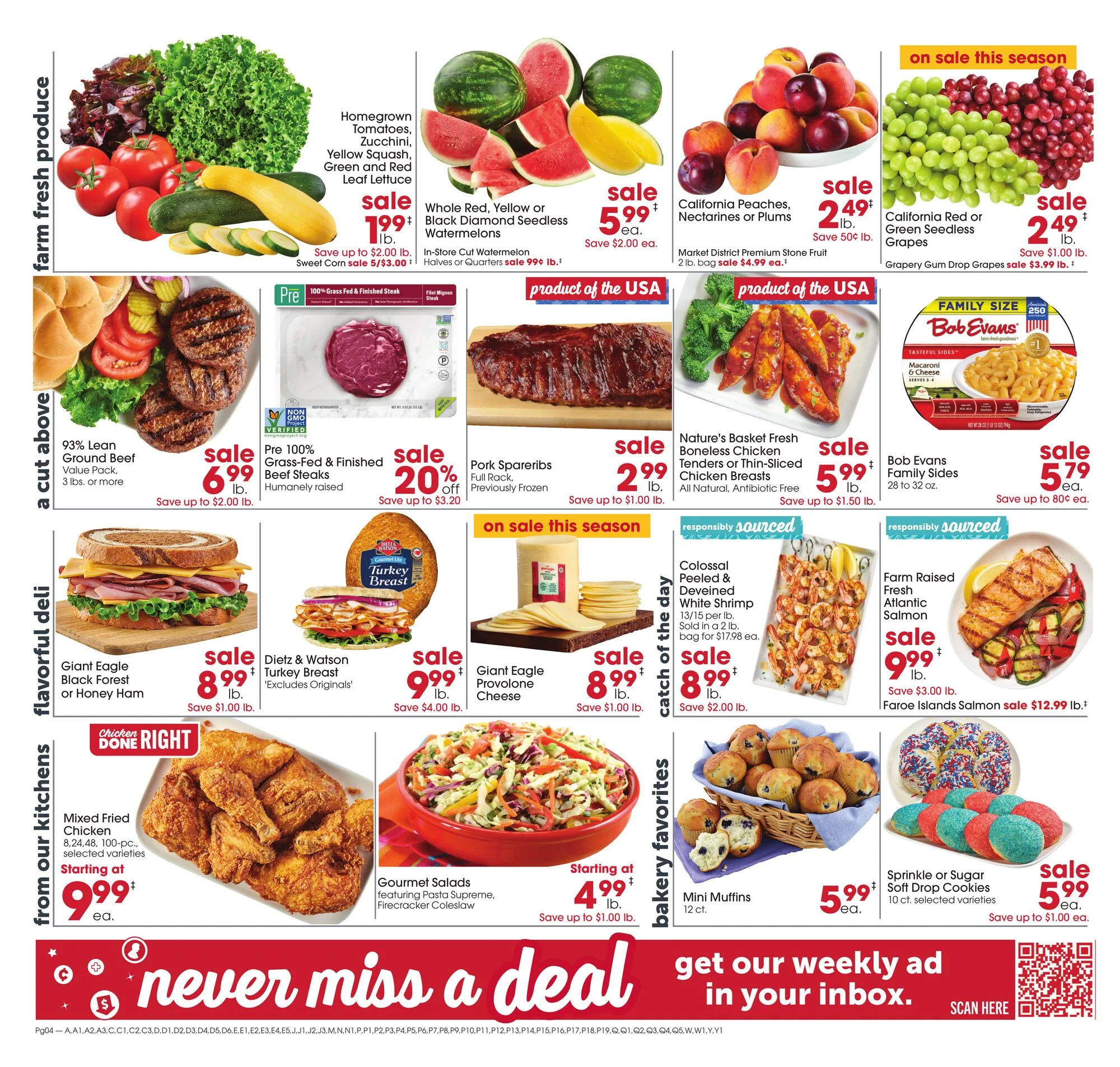 Giant Eagle Weekly Ad July 23 - 29, 2026 - Image 1 July 16 - 22