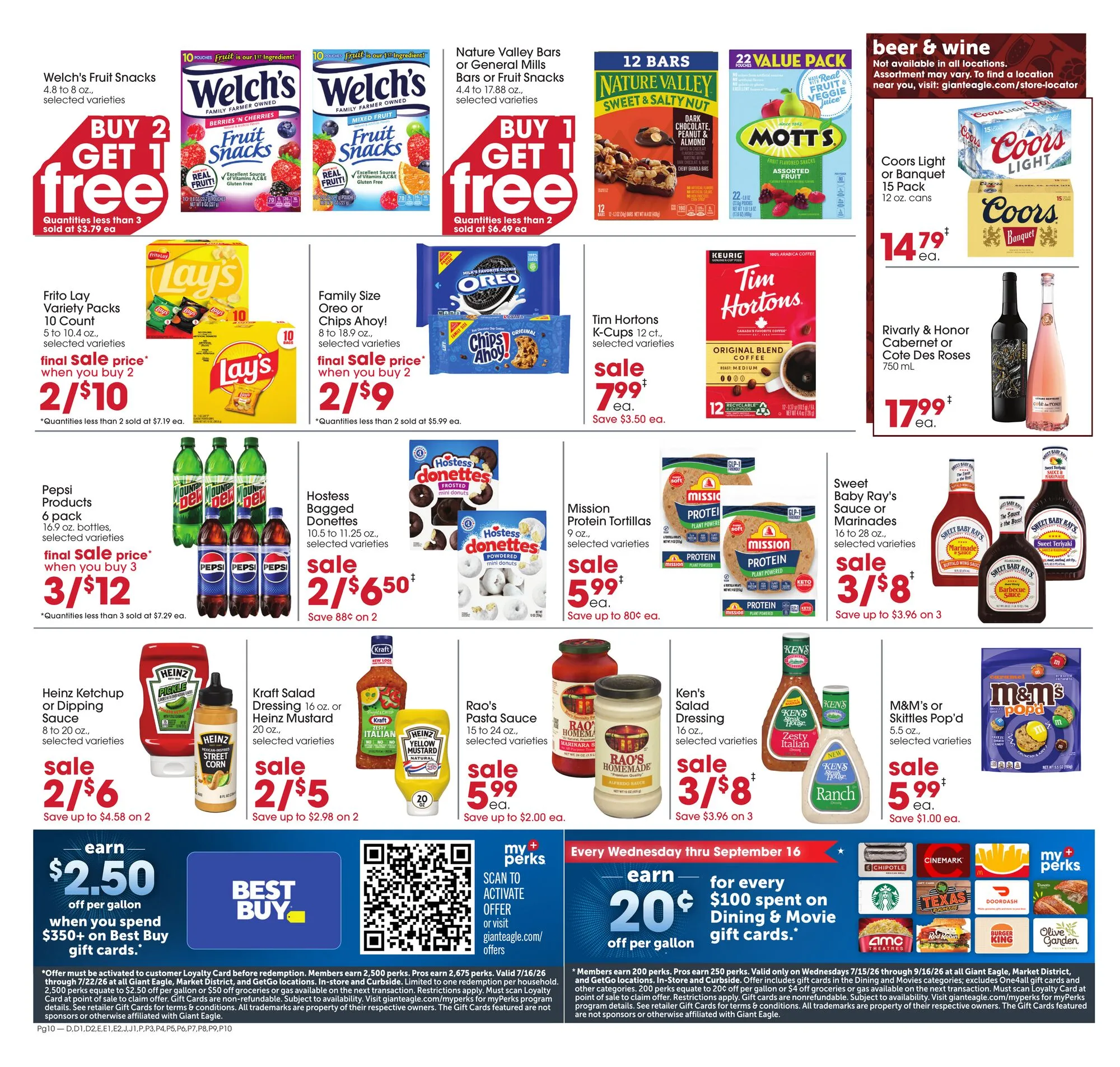 Giant Eagle Weekly Ad July 23 - 29, 2026 - Image 1 July 16 - 22