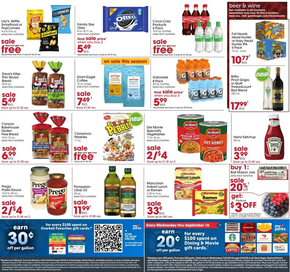 Giant Eagle Weekly Ad July 23 - 29, 2026 - Image 2 July 23 - 29