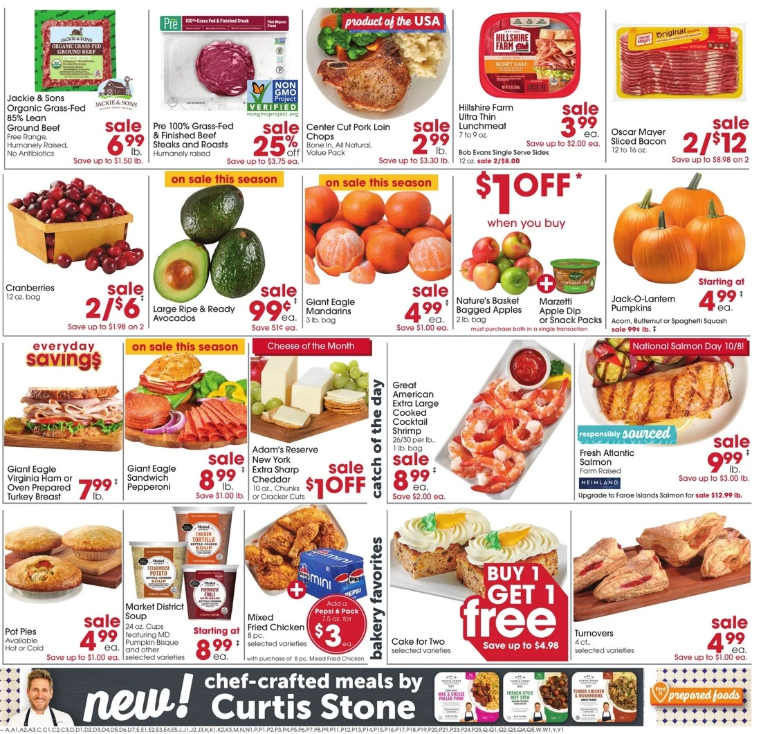 Giant Eagle Weekly Ad (Oct 15 - 21, 2026) Sneak Peek - Image 2 October 8 - 14