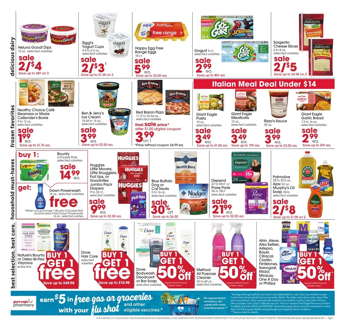 Giant Eagle Weekly Ad (Oct 15 - 21, 2026) Sneak Peek - Image 1 October 8 - 14