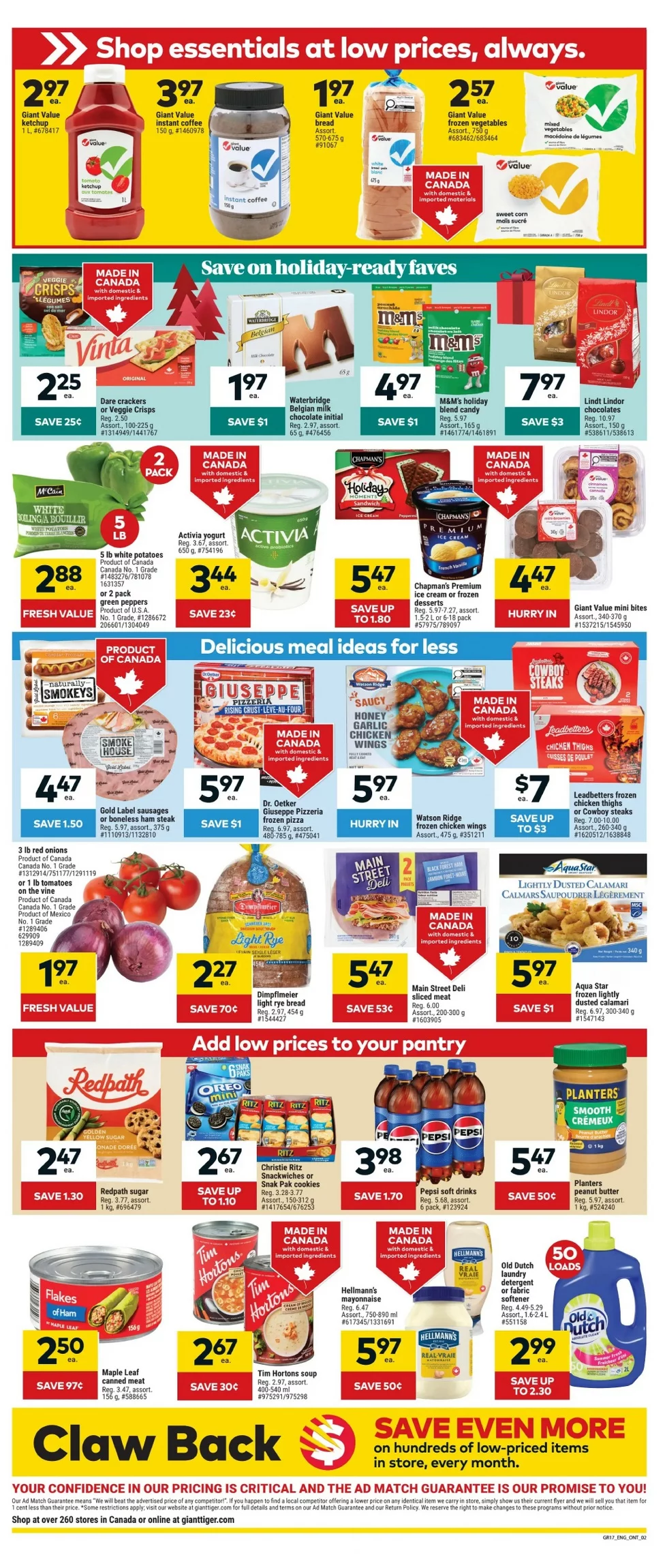 giant tiger flyer ont november 26 december 2 2