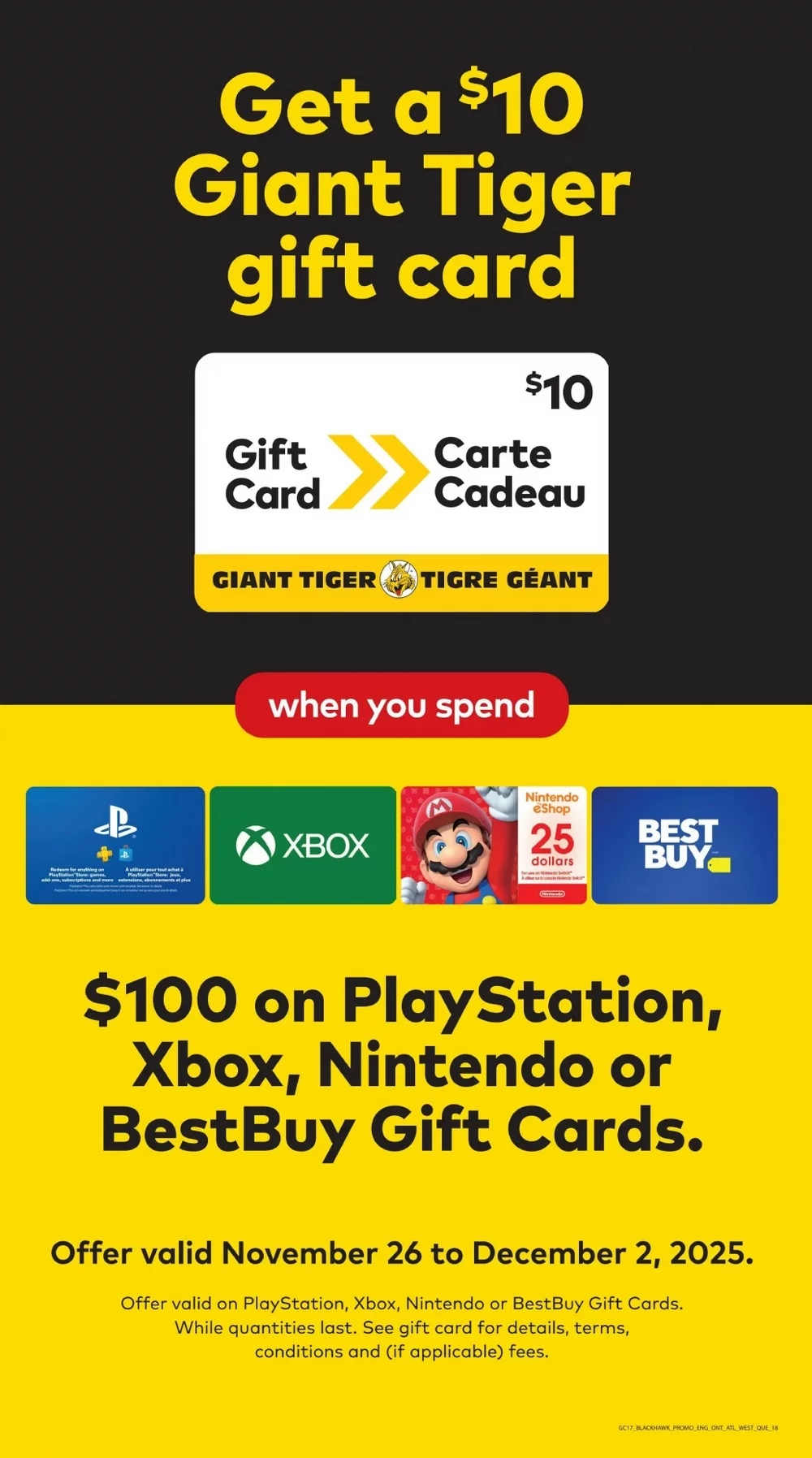 Giant Tiger Flyer December 10 to 16, 2025 6 – giant tiger flyer ont november 26 december 2 20