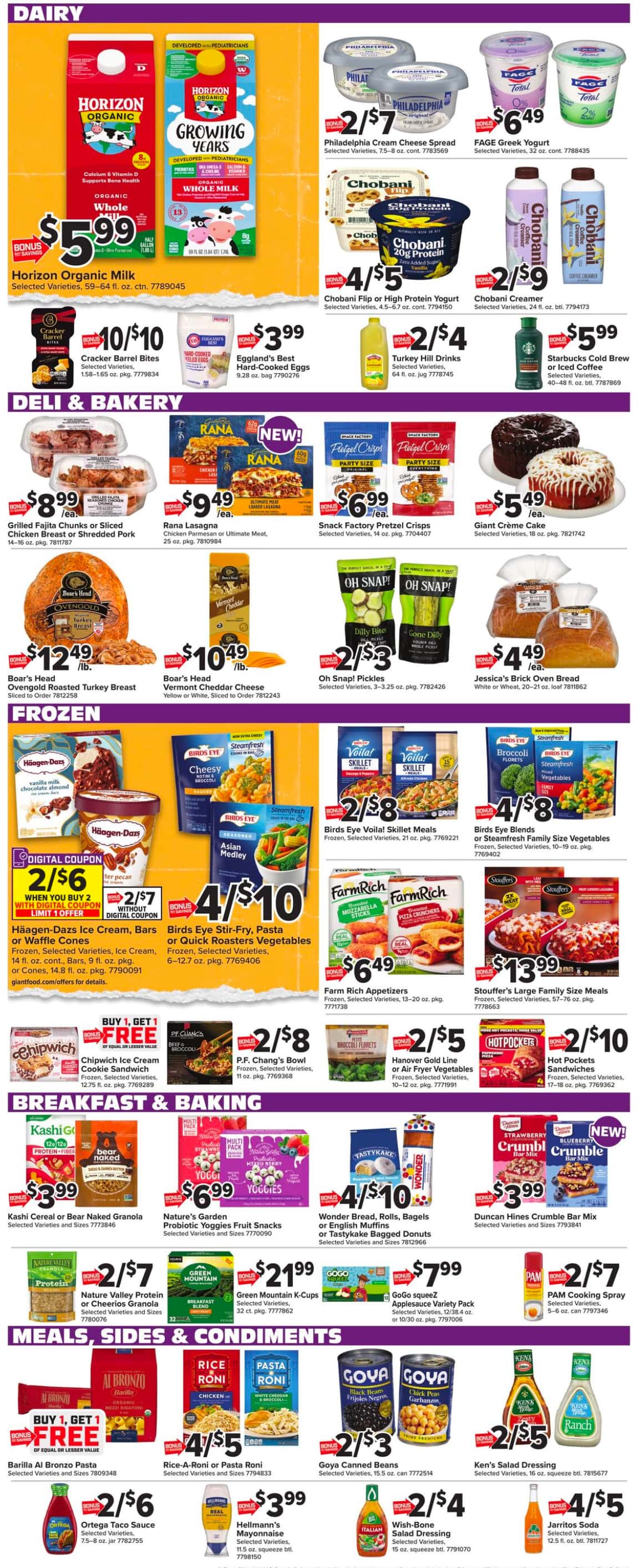 Giant Food Weekly Ad July 10 - 16, 2026 - Image 2 July 10 - 16