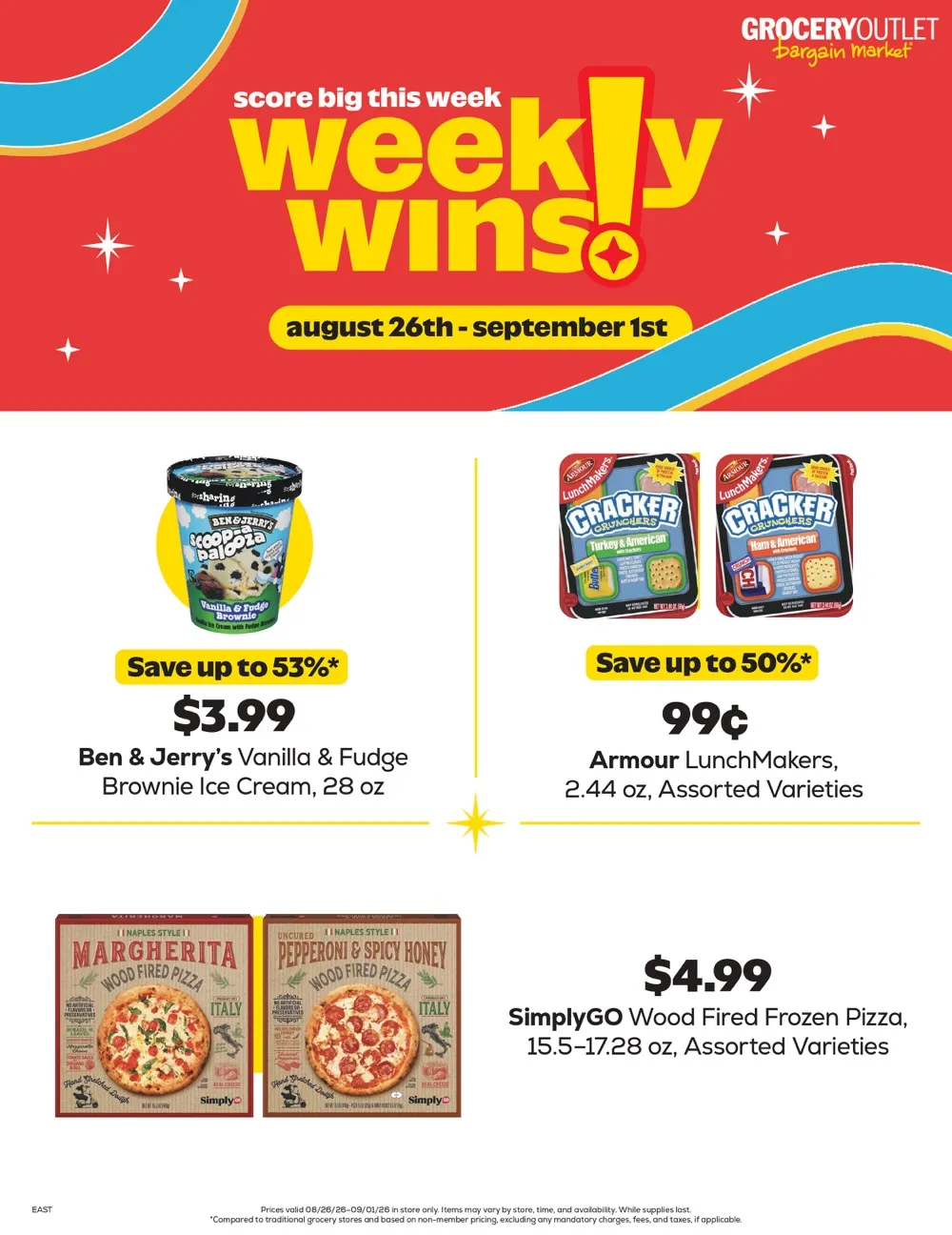 Grocery Outlet Weekly Ad August 26 - September 1, 2026 - Image 1 August 26 - September 1