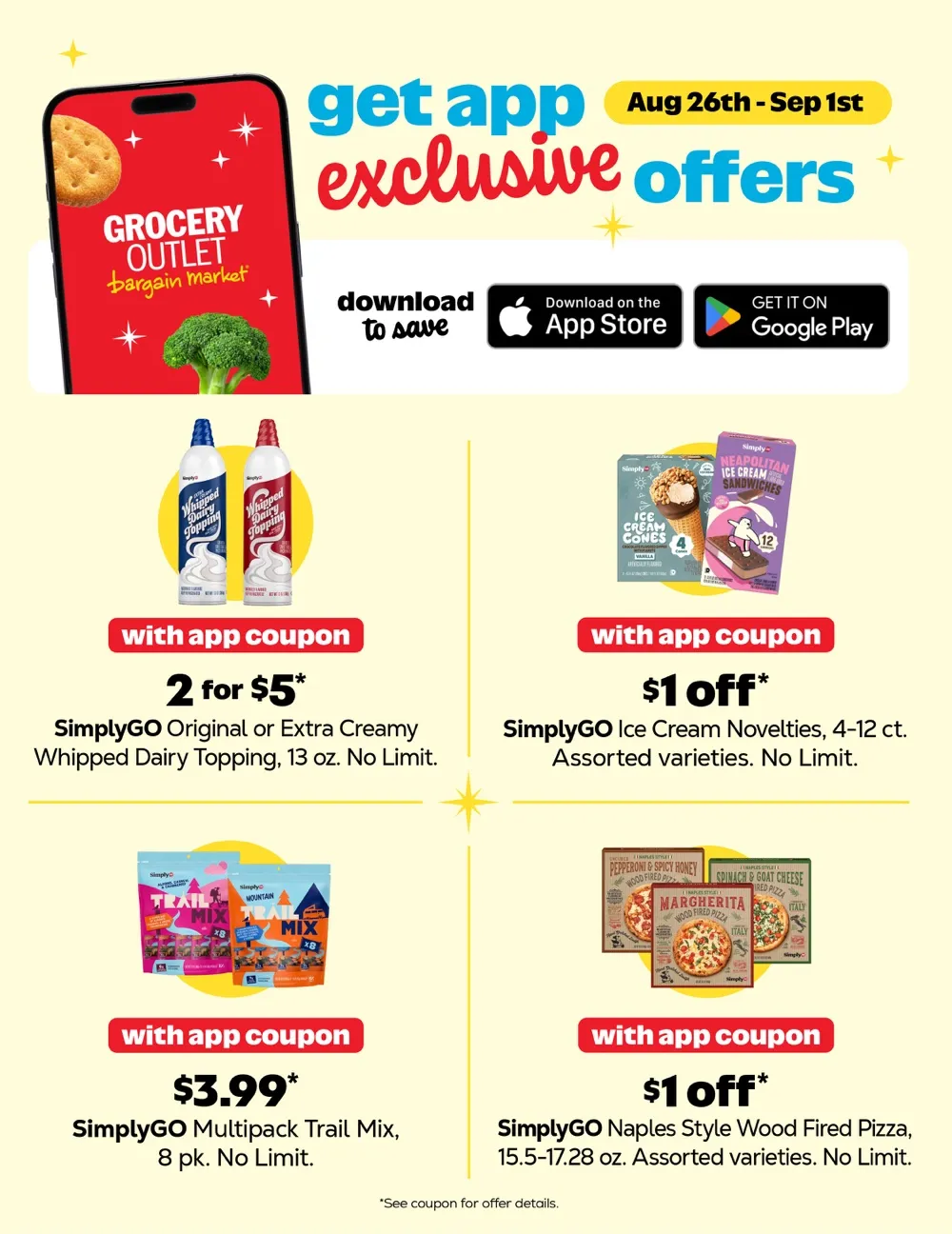 Grocery Outlet Weekly Ad August 26 - September 1, 2026 - Image 1 August 26 - September 1