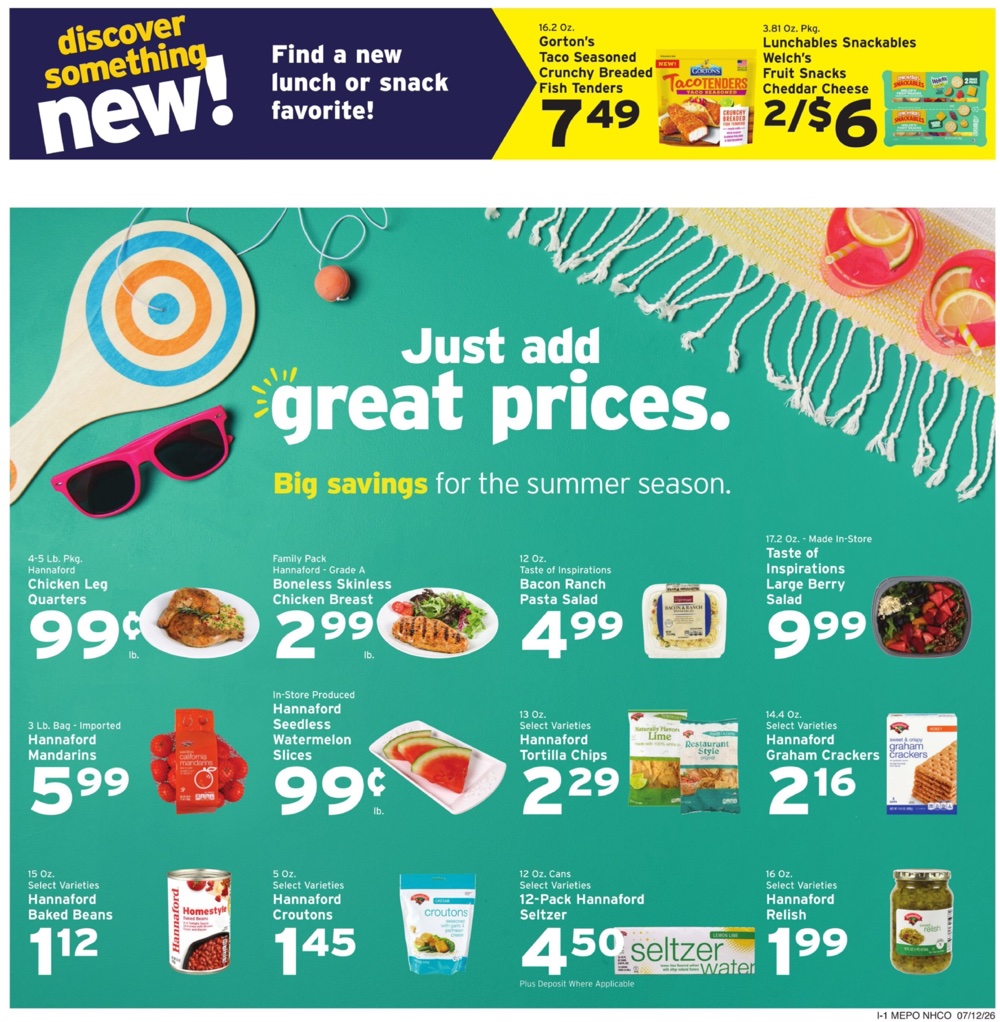 Hannaford Weekly Ad July 12 - 18, 2026 - Image 3 July 12 - 18