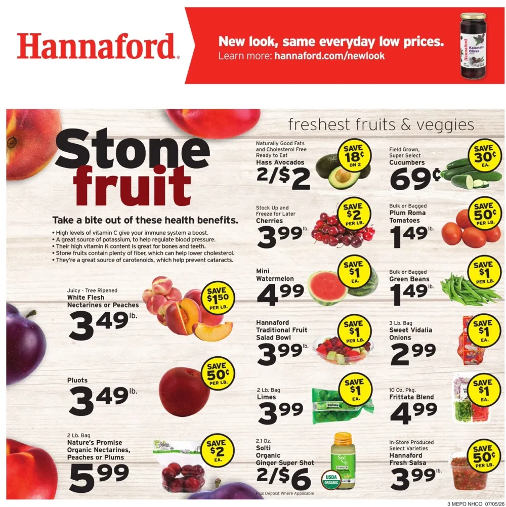 Hannaford Weekly Ad July 12 - 18, 2026 - Image 1 July 5 - 11