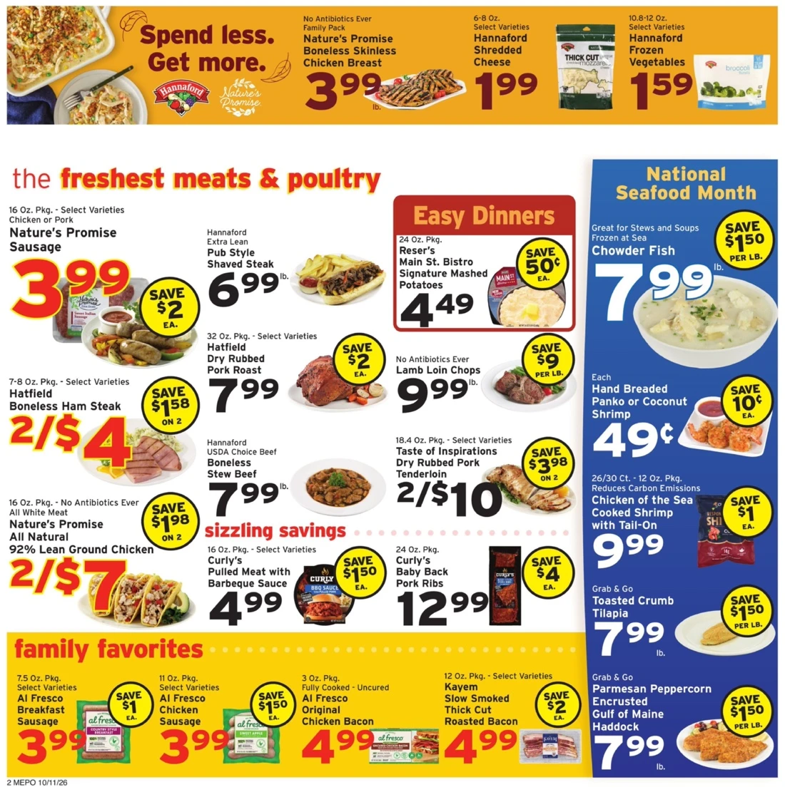 Hannaford Weekly Ad (Oct 11 – 17, 2026) Preview - Image 2 Oct 11 - 17