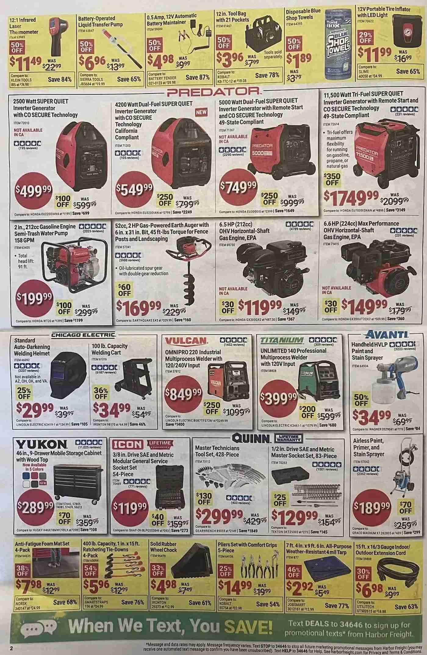 Harbor Freight Black Friday Deals Ad 2026 - Image 2 Nov 23 - 30