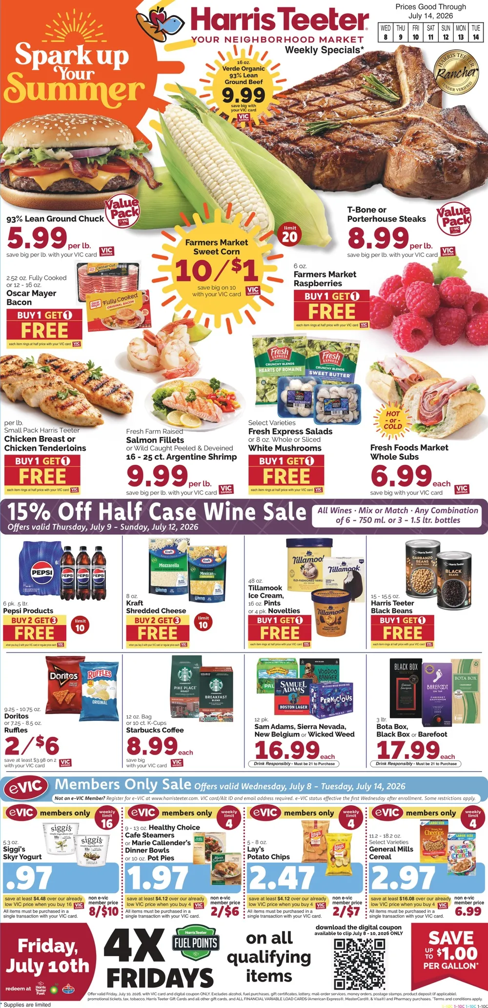 Harris Teeter Weekly Ad July 15 - 21, 2026 - Image 1 July 8 - 14