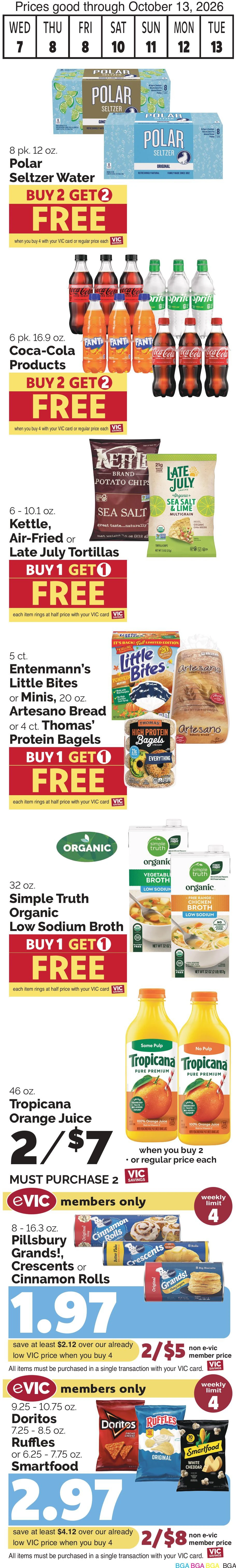 Harris Teeter Weekly Ad (October 14 - 20, 2026) - Image 2 Oct 7 - 13