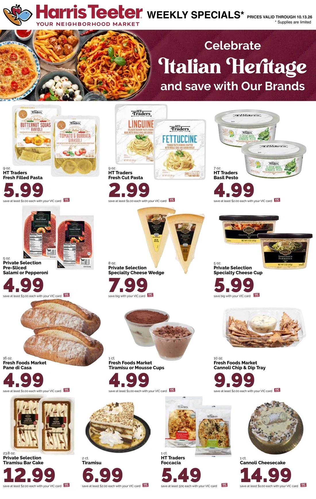 Harris Teeter Weekly Ad (October 14 - 20, 2026) - Image 2 Oct 7 - 13