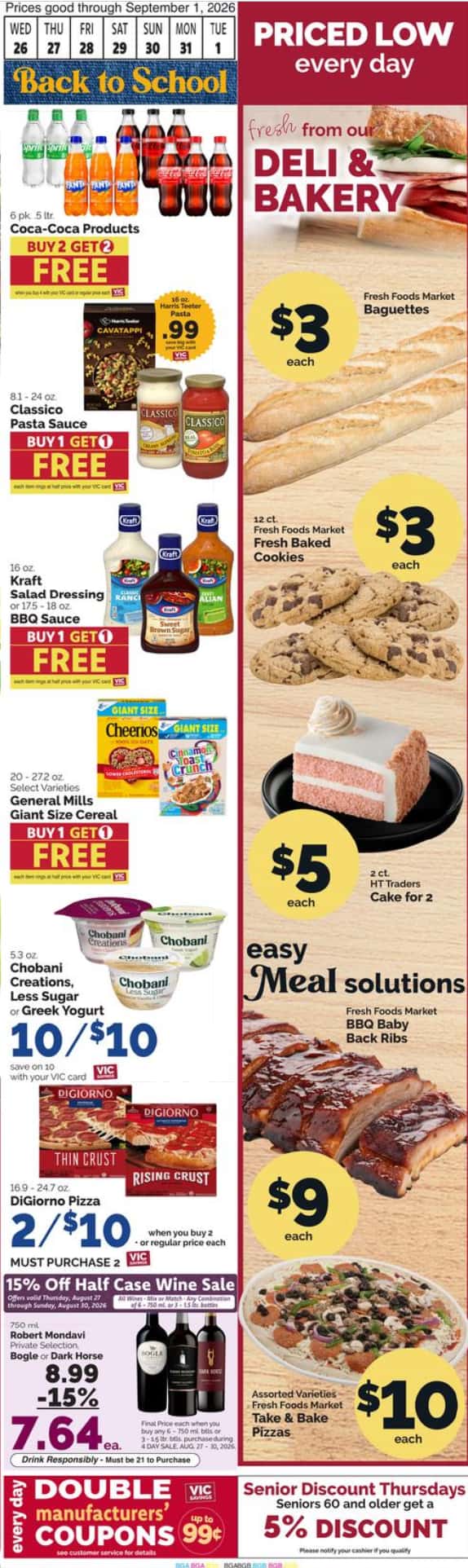 Harris Teeter Weekly Ad August 26 - September 1, 2026 - Image 2 August 26 - September 1