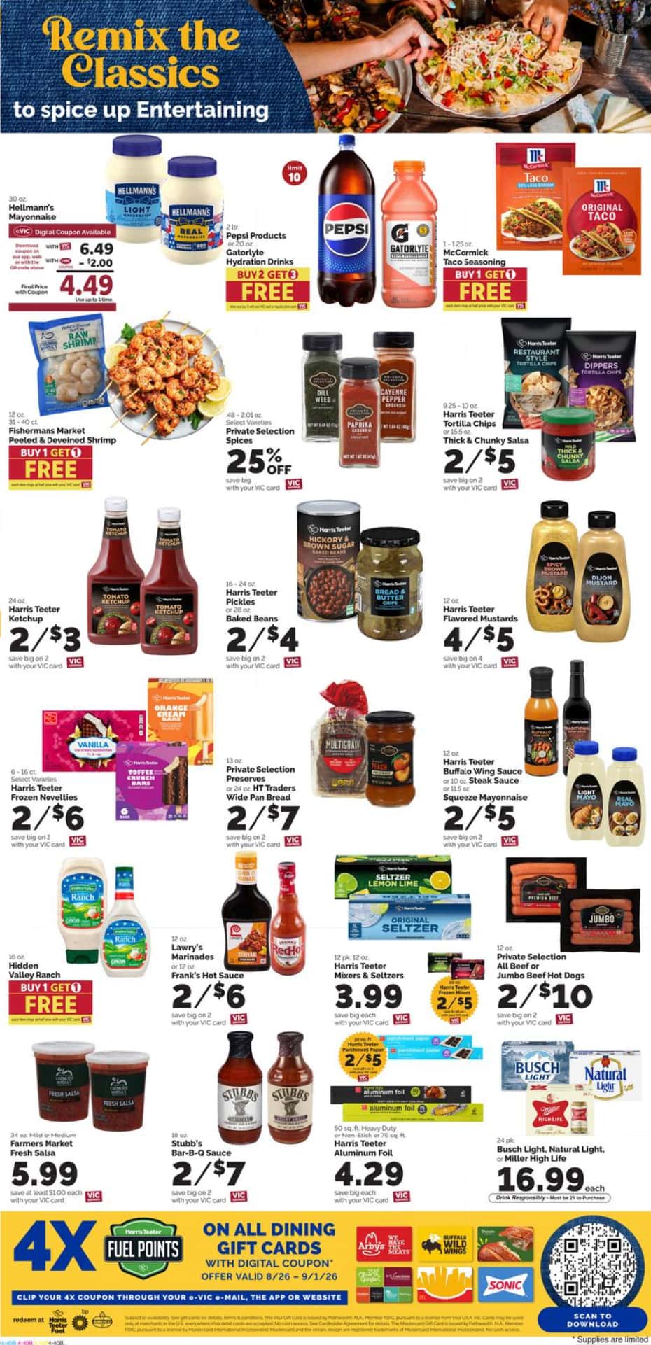 Harris Teeter Weekly Ad August 26 - September 1, 2026 - Image 1 August 26 - September 1