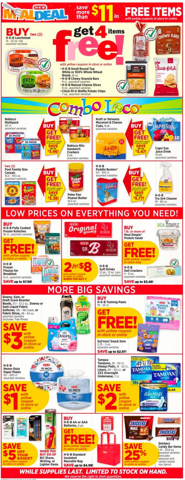 Heb Weekly Ad August 26 - September 1, 2026 - Image 2 August 19 - 25