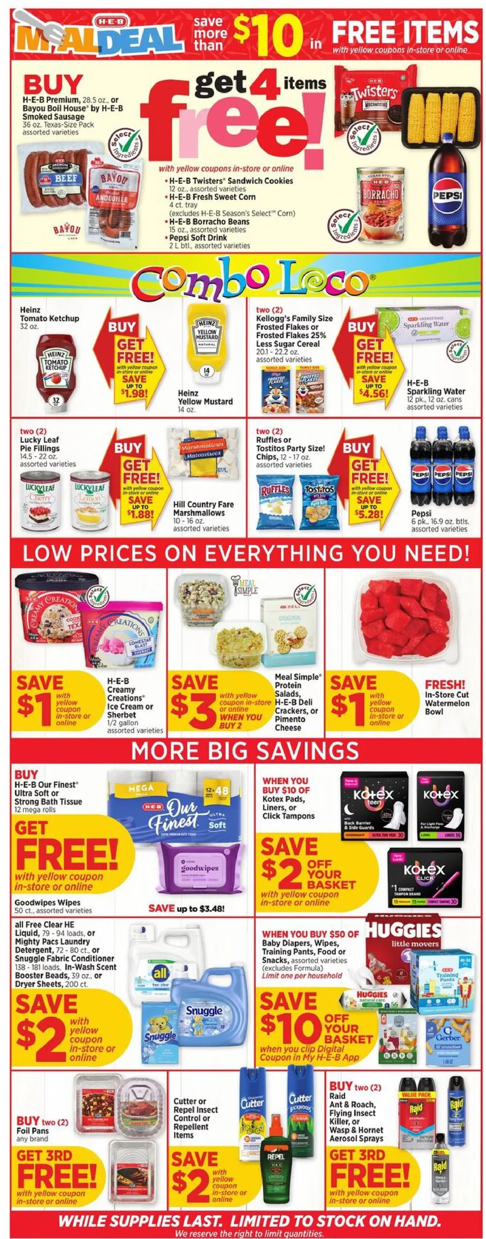 Heb Weekly Ad July 15 - 21, 2026 - Image 2 July 1 - 7