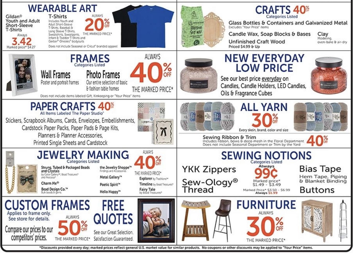 Hobby Lobby Weekly Ad Deals September 27 - October 3, 2026 - Image 2 Sept. 27 - Oct. 3
