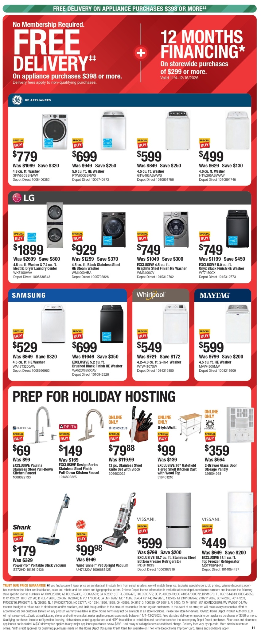 Nov 5 - 25 (Early Black Friday)