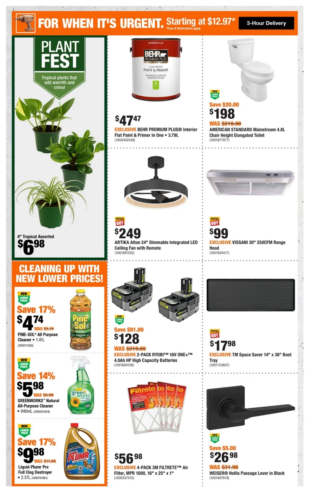 home depot flyer 1 14 2