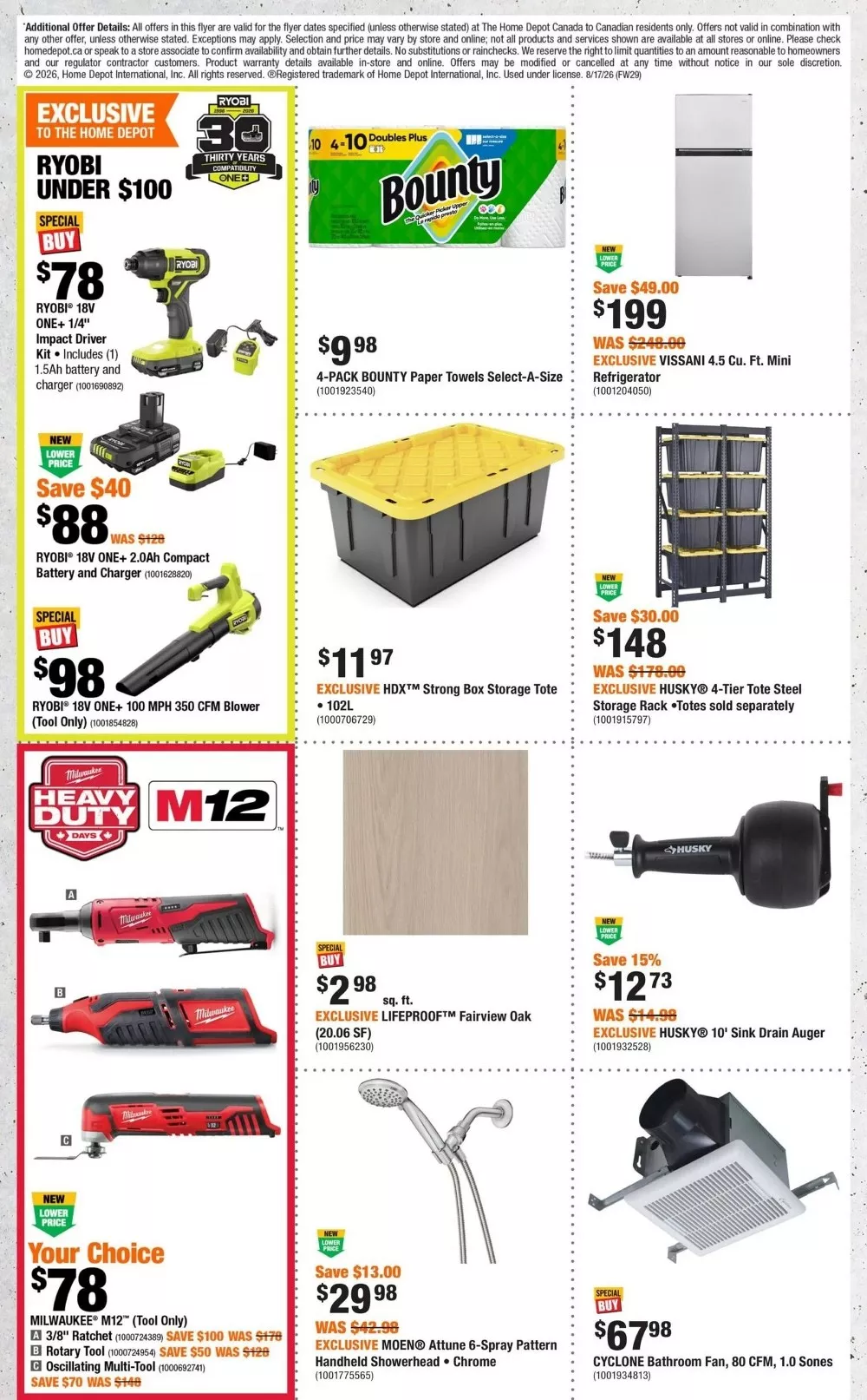 Home Depot Flyer August 27 - September 2, 2026 - Image 2 August 20 - 26