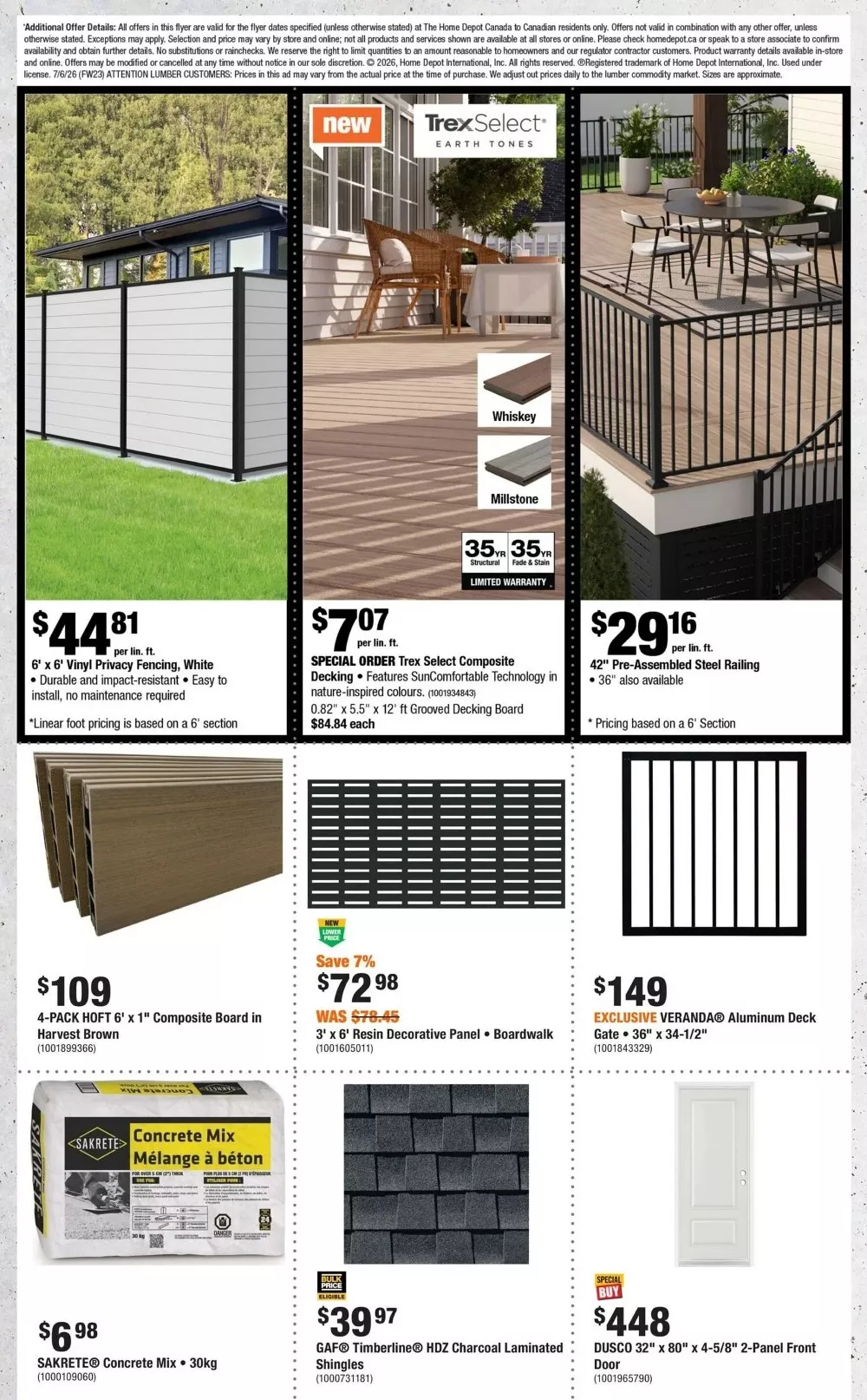 Home Depot Flyer July 16 - 22, 2026 - Image 1 July 16 - 22