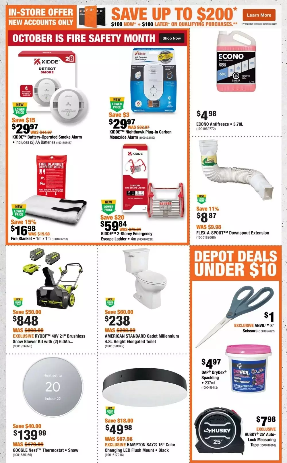 Home Depot Flyer (October 15 - 21, 2026) Preview - Image 2 Oct 14 - 21