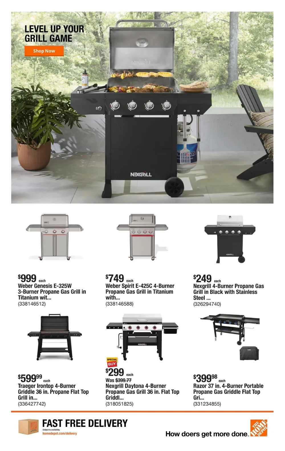 Home Depot Weekly Ad August 20 - 27, 2026 - Image 1 August 20 - 27