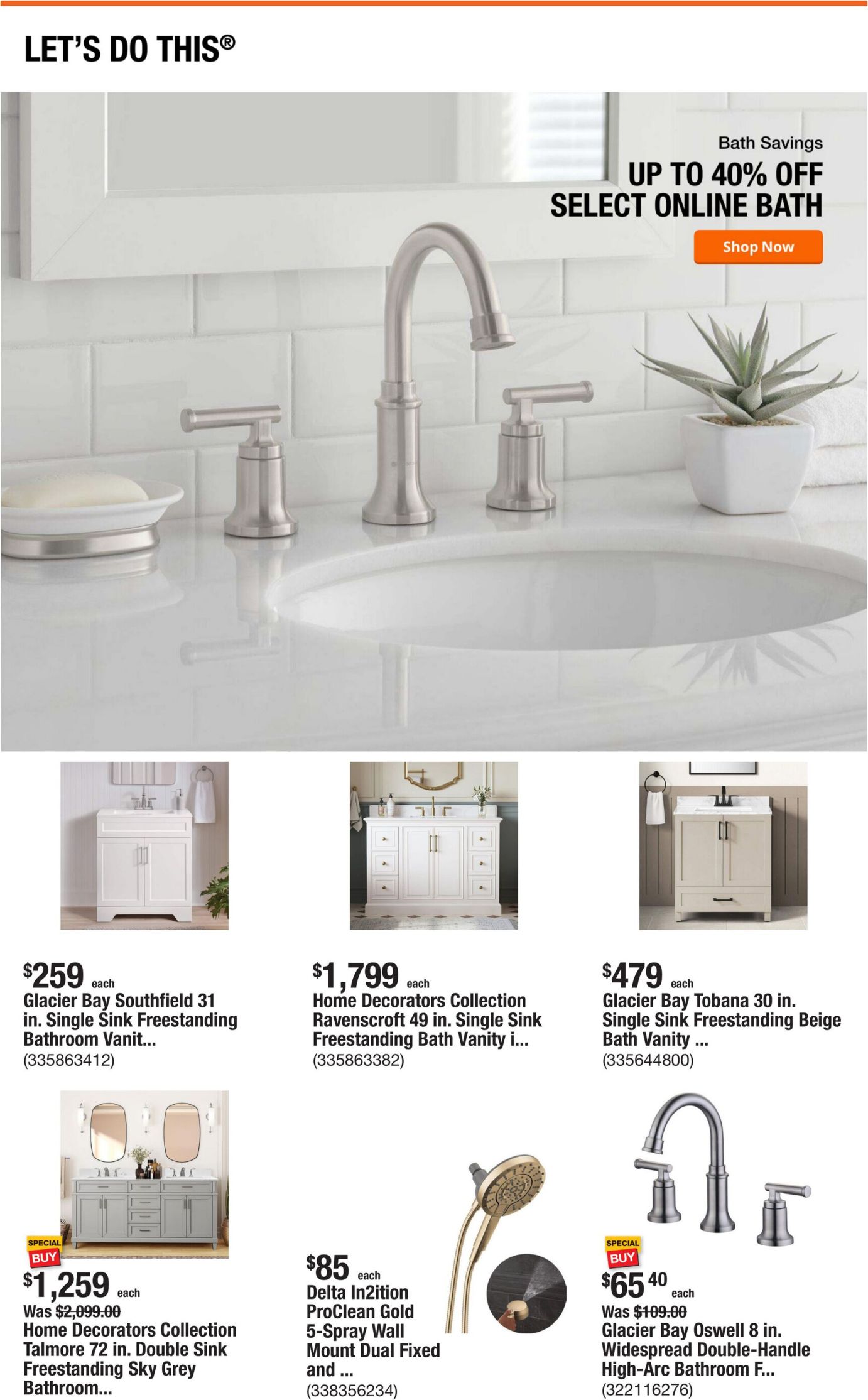 Home Depot Weekly Ad October 1 - 7, 2026 - Image 1 October 1 - 7