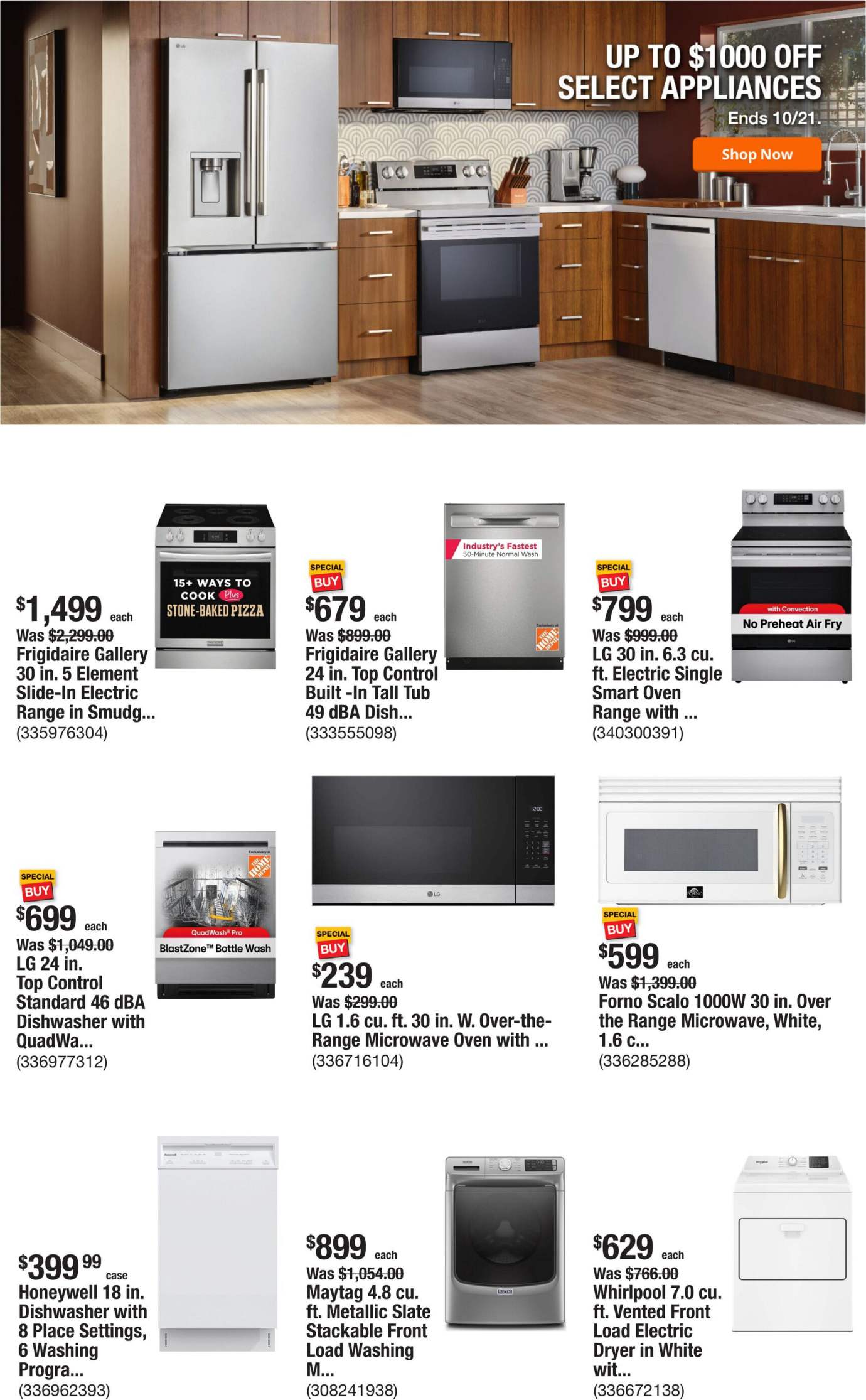 Home Depot Weekly Ad October 1 - 7, 2026 - Image 2 October 1 - 7