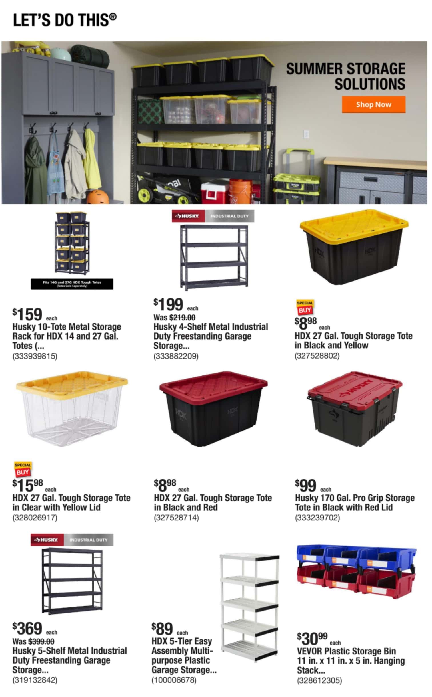 Home Depot Flyer July 16 - 22, 2026 - Image 1 July 9 - 15