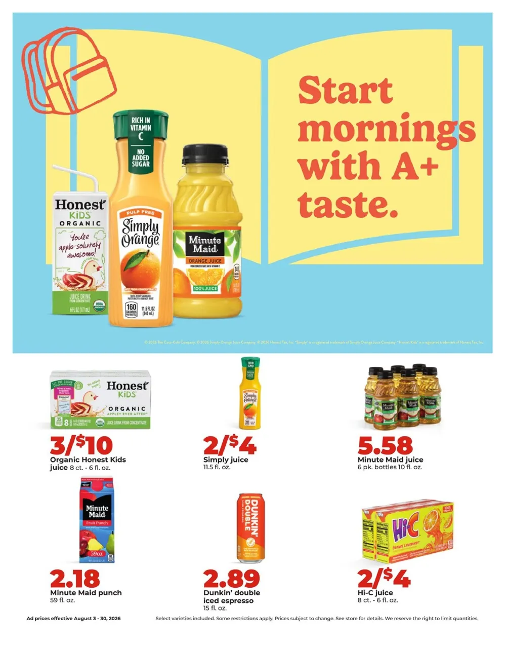 Hy Vee Weekly Ad August 17 - 23, 2026 - Image 2 August 2026