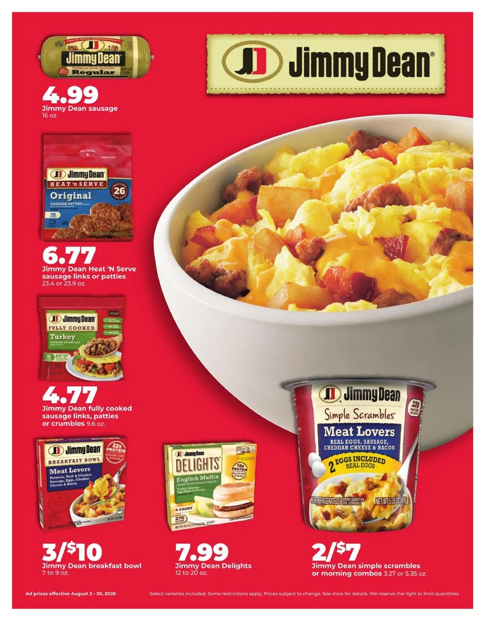 Hy Vee Weekly Ad August 17 - 23, 2026 - Image 3 August 2026