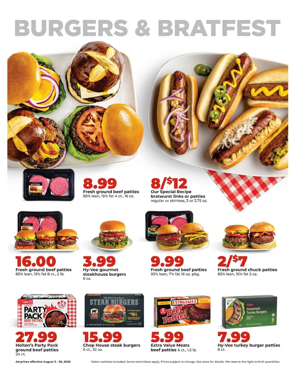 Hy Vee Weekly Ad August 17 - 23, 2026 - Image 3 August 2026