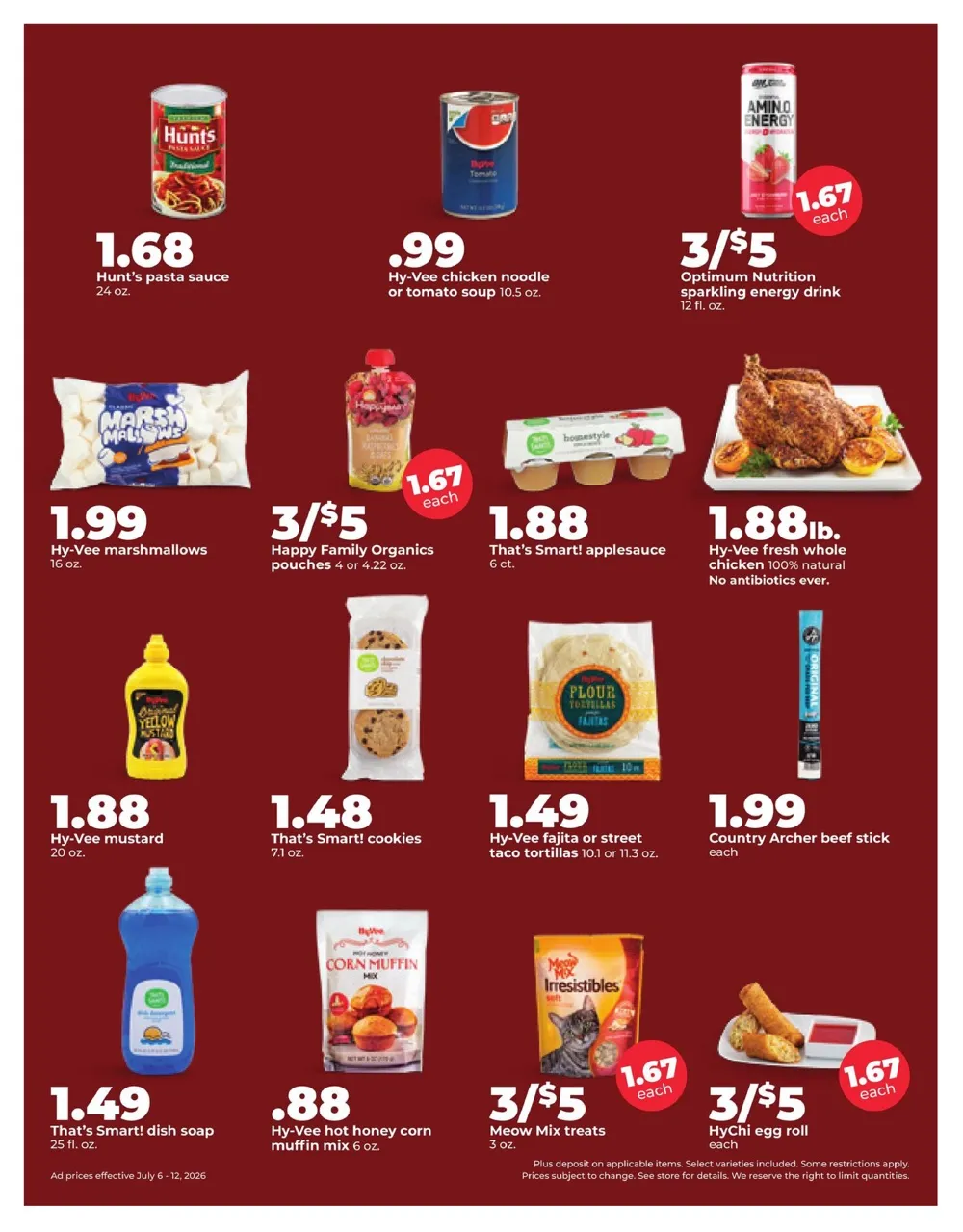 Hy Vee Weekly Ad July 6 - 12, 2026 - Image 2 July 6 - 12