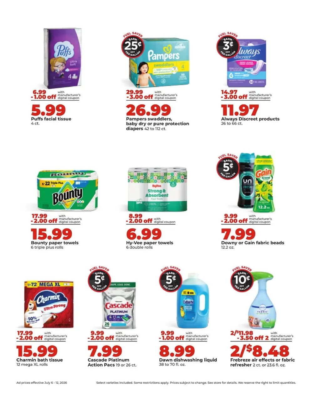 Hy Vee Weekly Ad July 6 - 12, 2026 - Image 2 July 6 - 12