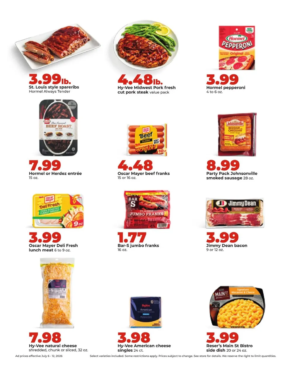 Hy Vee Weekly Ad July 6 - 12, 2026 - Image 3 July 6 - 12
