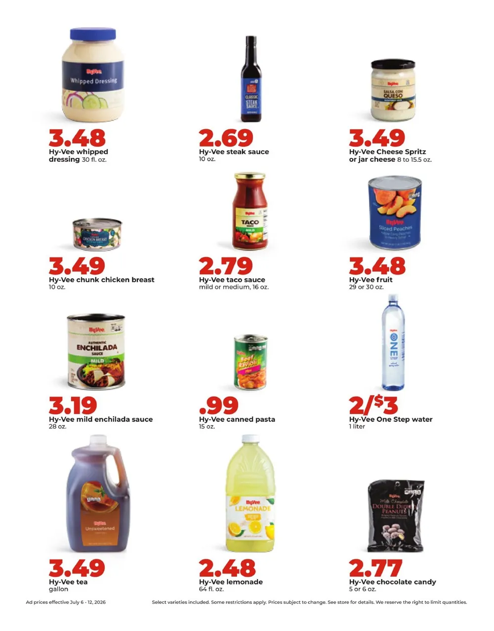 Hy Vee Weekly Ad July 6 - 12, 2026 - Image 1 July 6 - 12
