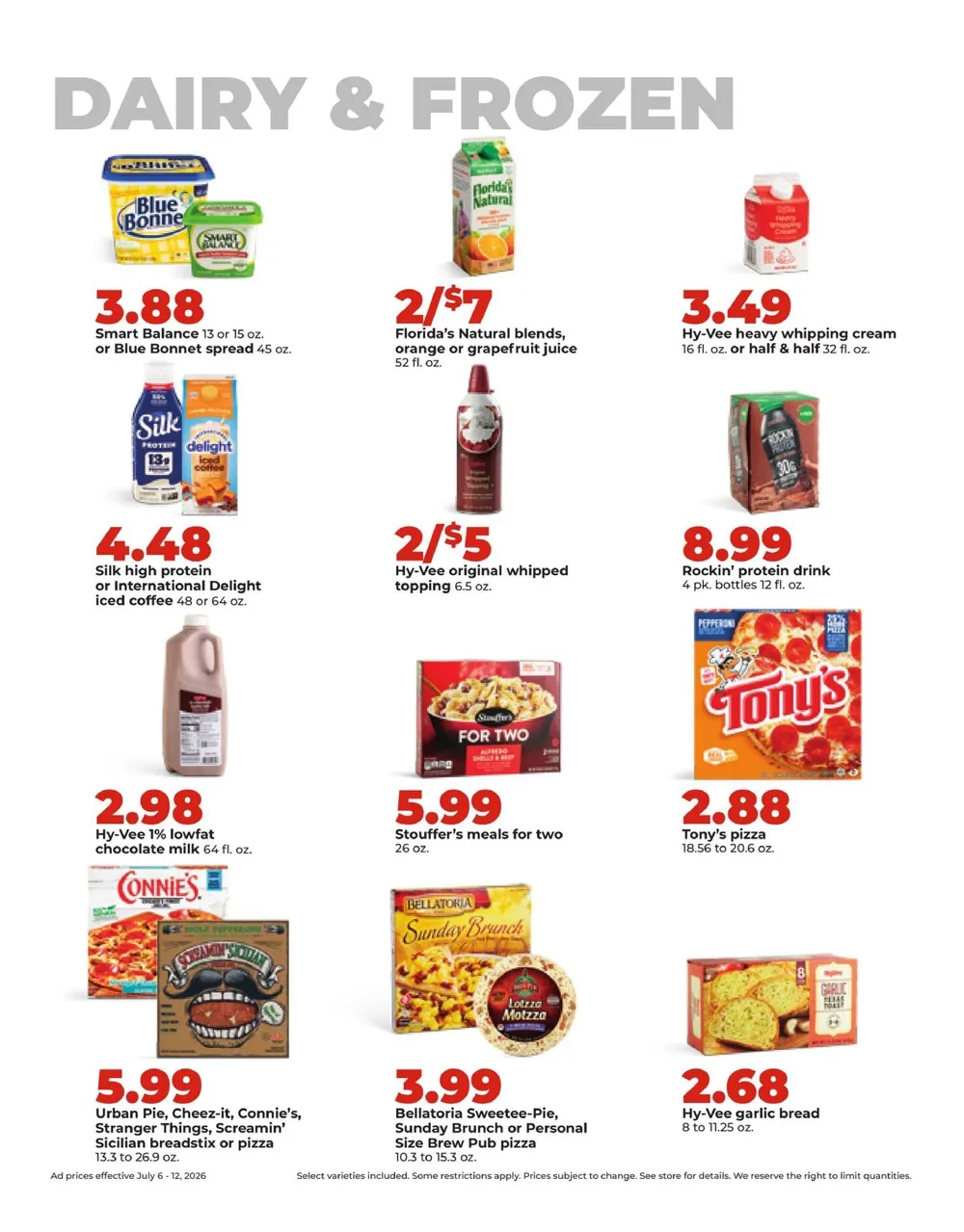 Hy Vee Weekly Ad July 6 - 12, 2026 - Image 1 July 6 - 12