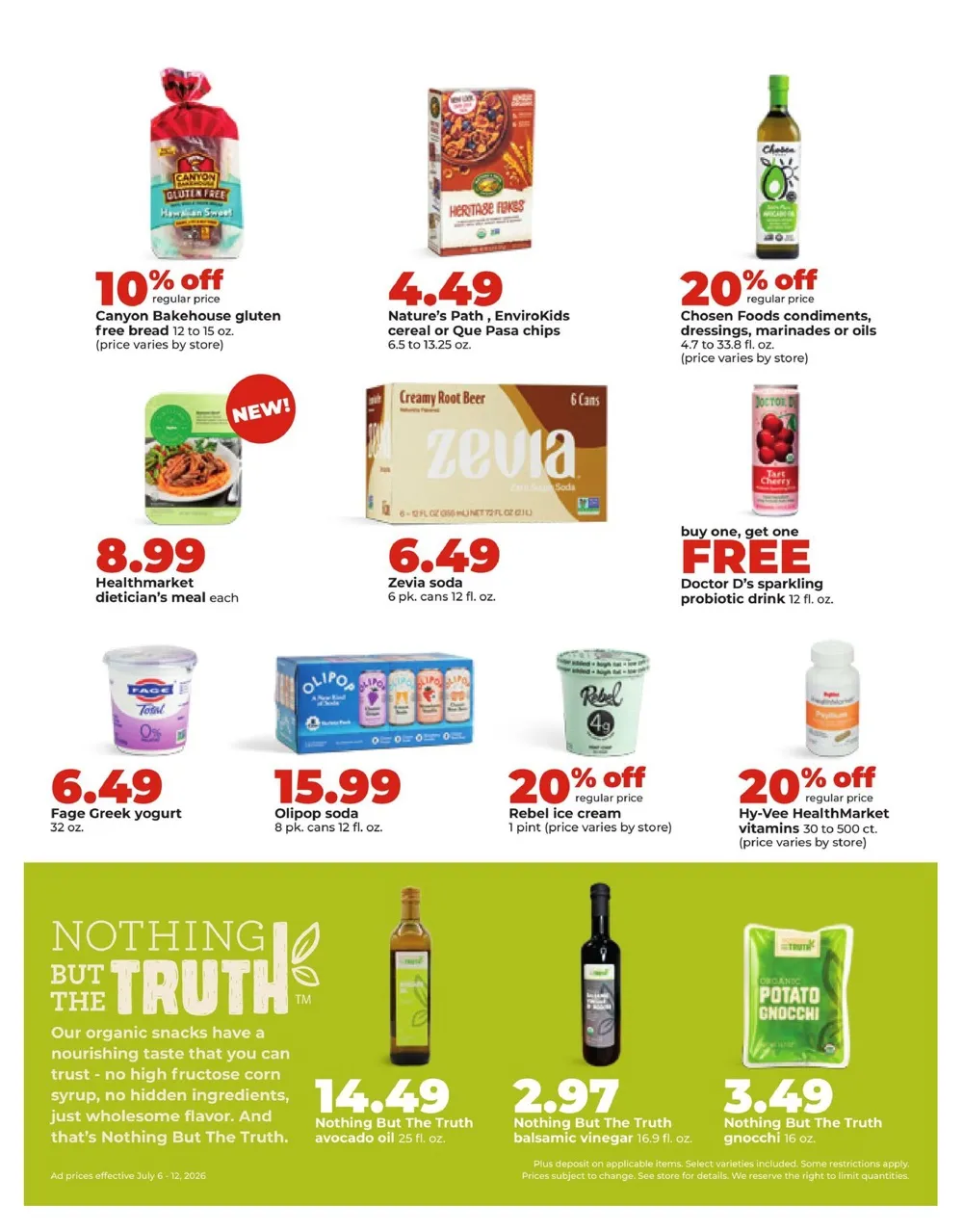 Hy Vee Weekly Ad July 6 - 12, 2026 - Image 1 July 6 - 12